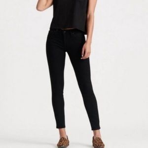 Lucky Brand Lolita Skinny Jeans Mid Rise Black